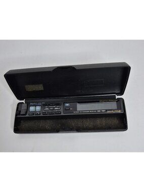 Alpine 3DE-7887 Vintage Rare Old School  FACE ONLY